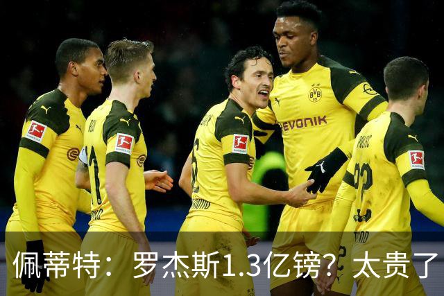 佩蒂特：罗杰斯1.3亿镑？太贵了！阿森纳可以把尼科作为替代方案